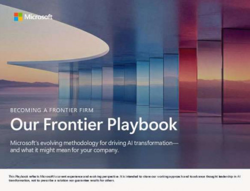 Becoming a Frontier Firm: Our Frontier Playbook