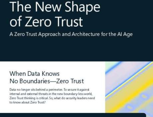 The New Shape of Zero Trust